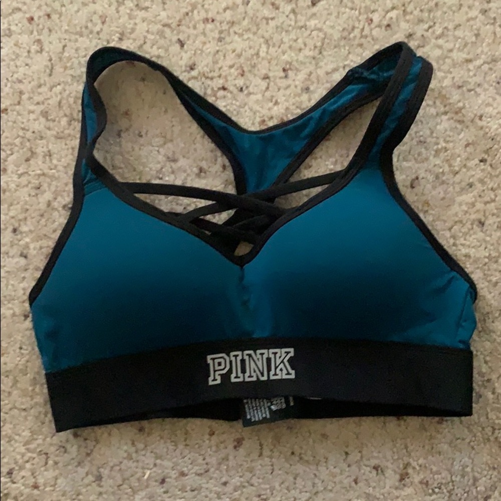 Pink Victoria Secret Strappy Bra